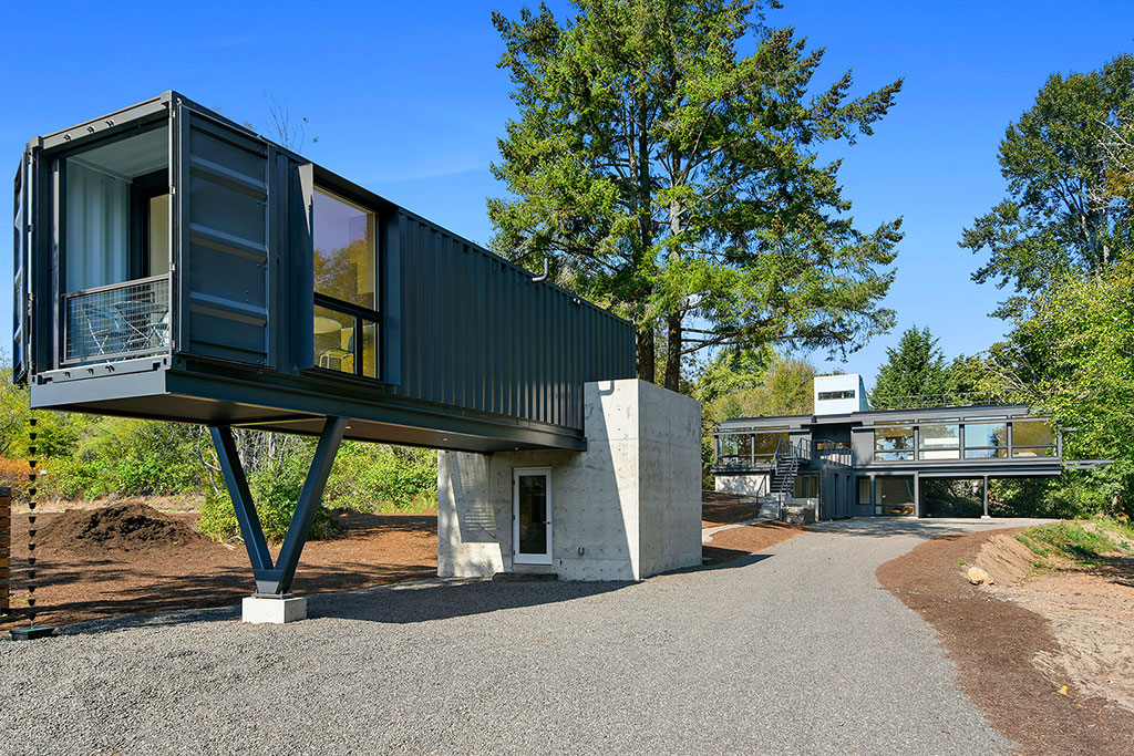 Hartman Architecture Net Zero – Contemporary Container Home and ADU